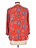 Rose & Thyme 100% Polyester Orange 3/4 Sleeve Blouse Size L - photo 2