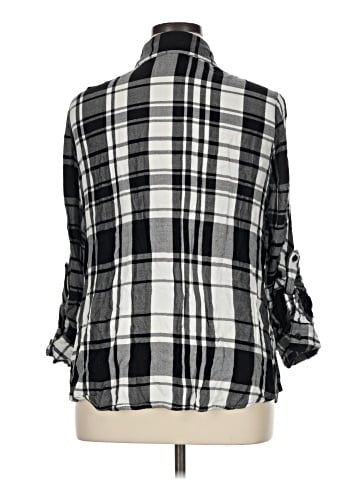 Faded Glory Long Sleeve Button-Down Shirt (view 2)