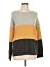 Nine Britton Color Block Gray Pullover Sweater Size L - photo 1