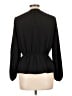 Nine West 100% Polyester Black Long Sleeve Blouse Size L - photo 2