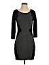 A. Byer Gray Casual Dress Size M - photo 1