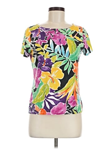 Lauren by Ralph Lauren Short Sleeve Blouse (view 1)