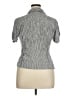Sim & Sam 100% Rayon Tweed Gray Short Sleeve Blouse Size XL - photo 2