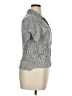Sim & Sam 100% Rayon Tweed Gray Short Sleeve Blouse Size XL - photo 4