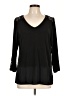 Ivanka Trump Black 3/4 Sleeve Blouse Size L - photo 1