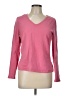 Basic Editions Pink 3/4 Sleeve T-Shirt Size L - photo 1