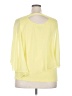 Alyx 100% Polyester Yellow 3/4 Sleeve Top Size XXL - photo 2