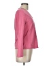Basic Editions Pink 3/4 Sleeve T-Shirt Size L - photo 4