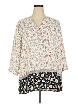 Rose + Olive 3/4 Sleeve Blouse