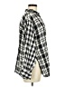 Topshop Plaid Black Long Sleeve Button-Down Shirt Size 8 - photo 4