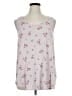 Old Navy Pink Sleeveless Blouse Size XL - photo 1