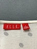 Elle Stripes White 3/4 Sleeve Top Size L - photo 7