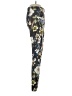 running bare Floral Black Active Pants Size 4 - 6 - photo 4