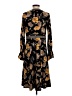 Susan Graver Print Black Casual Dress Size XS - photo 2