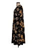 Susan Graver Print Black Casual Dress Size XS - photo 5