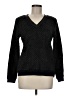Waverly Grey Polka Dots Black Pullover Sweater Size M (estimated) - photo 1
