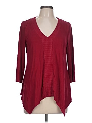 Adrianna Papell 3/4 Sleeve Top (view 1)