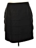 Larry Levine Solid Black Formal Skirt Size 18 - photo 1