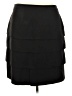 Larry Levine Solid Black Formal Skirt Size 18 - photo 2