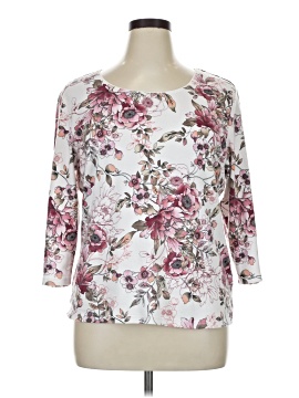 Karen Scott 3/4 Sleeve Top