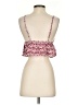 Subdued Burgundy Sleeveless Top Size S - photo 2