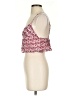 Subdued Burgundy Sleeveless Top Size S - photo 5
