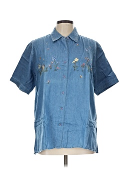 Northern Reflections Short Sleeve Button Down Shirt