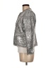 Chico's Metallic Silver Jacket Size Med (1) - photo 5