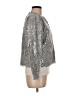 Chico's Metallic Silver Jacket Size Med (1) - photo 4