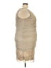 Connected Apparel Metallic Tan Cocktail Dress Size 20 - photo 5
