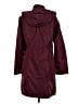 Eddie Bauer 100% Polyester Burgundy Raincoat Size XS (petite) - photo 2