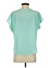 XXI 100% Polyester Teal Short Sleeve Blouse Size S - photo 2