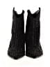 Betsey Johnson Black Ankle Boots Size 8 1/2 - photo 2