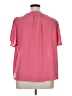 Liz Claiborne 100% Polyester Pink Short Sleeve Blouse Size XL - photo 2