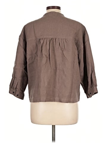 Everlane 3/4 Sleeve Button-Down Shirt (view 2)
