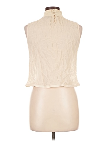 Kenar Sleeveless Silk Top (view 2)