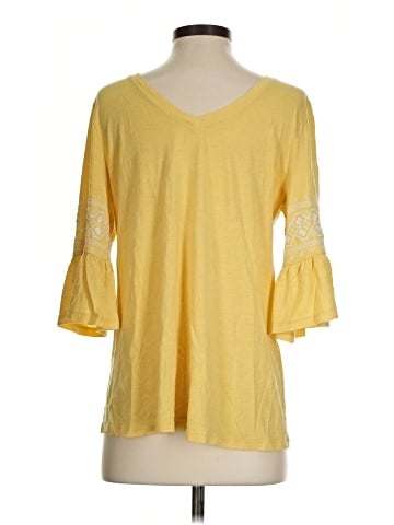 J.Jill 3/4 Sleeve Top (view 2)