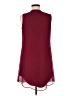 Iz Byer 100% Polyester Burgundy Sleeveless Blouse Size M - photo 2