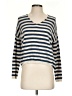 Tommy Jeans 100% Cotton Stripes Blue Pullover Sweater Size XS - photo 1