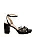 Betsey Johnson Black Sandals Size 8 1/2 - photo 1