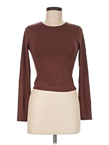 Pink Rose Long Sleeve Top (view 1)