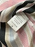 Love J Stripes Pink Short Sleeve Blouse Size M - photo 8