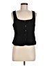 J.Crew 100% Polyester Black Vest Size 6 - photo 1