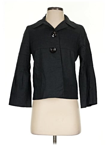 Liquid 3/4 Sleeve Button-Down Shirt (view 1)