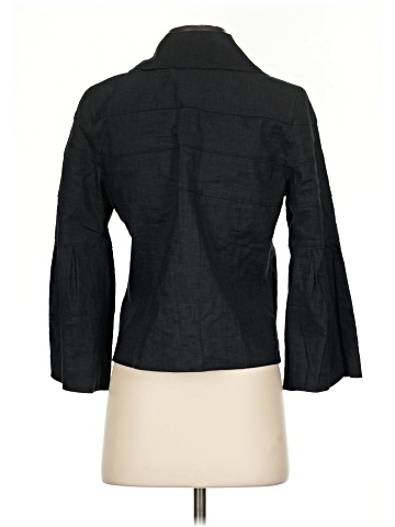 Liquid 3/4 Sleeve Button-Down Shirt (view 2)
