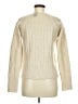 Ann Taylor Metallic Ivory Wool Pullover Sweater Size M - photo 2