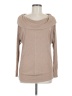 Bordeaux Tan Long Sleeve Top Size M - photo 1