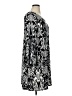 MSK Print Black Casual Dress Size 1X - photo 4