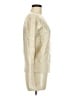 Ann Taylor Metallic Ivory Wool Pullover Sweater Size M - photo 4