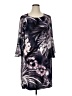 Connected Apparel Purple Casual Dress Size 16 - photo 1